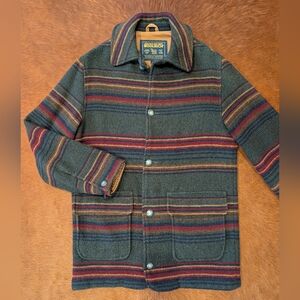 VTG Woolrich SouthWestern Wool Barncoat